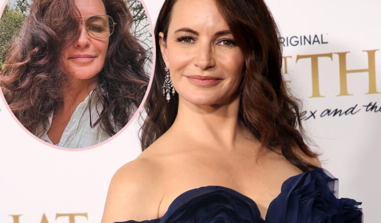 Fans Applaud Kristin Davis For Showing Off Her Natural Beauty In Makeup-Free Selfie!