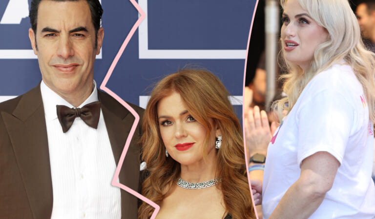 Sacha Baron Cohen & Isla Fisher Announce Divorce – Right After Rebel Wilson Claims!