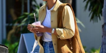 EmRata and Laura Harrier Both Just Wore Chic Yellow and Camel Looks