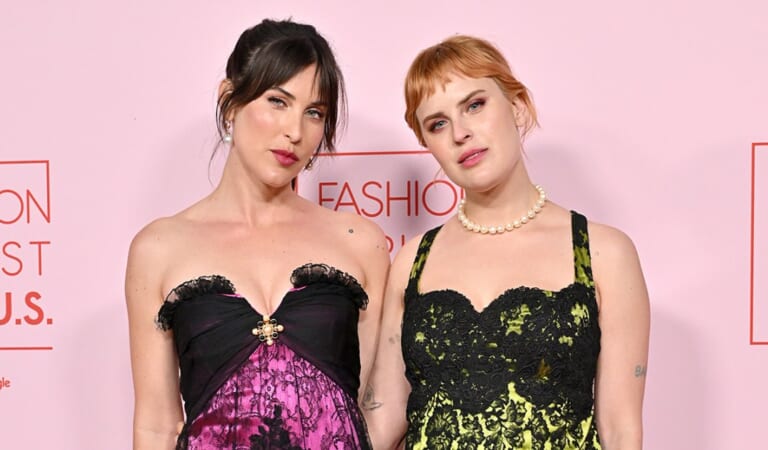 Scout and Tallulah Willis Match in Slip Dresses at Fashion Trust Awards