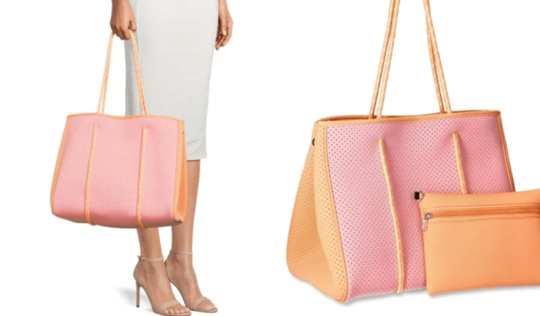 Head to the Beach With This Sherbet-Colored Tote – Just $20!