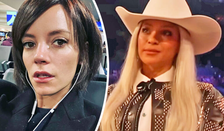 Lily Allen Goes HARD At Beyoncé – Calls Her Move Into Country Music ‘Weird’ & ‘Calculated’!