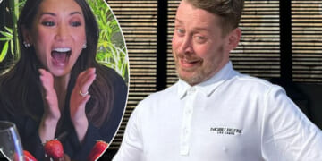 Macaulay Culkin Poses As Hotel Staff While Taking Brenda Song On A Birthday Vacay In Mexico! Look!