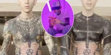 Machine Gun Kelly Bleeds & Uses Hyperbaric Oxygen Chamber To Get Through THAT Blackout Tattoo -- WILD