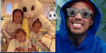 Nick Cannon Visited ALL 11 Of His Kids Dressed Up As The Easter Bunny!