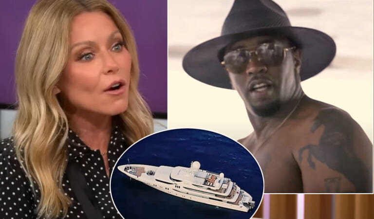 Viewers Shocked Seeing Kelly Ripa BEG For Invitation To Diddy’s Yacht On Tuesday’s Show! WTF??